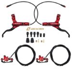 Kit de freno hidráulico CR-3 rojo Zoom delantero R trasero R - Imagen 4