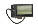 RiuScooter Pantalla LCD Digital S866, Panel de Control Universal para Bicicletas Eléctricas 36V, Indicador de Velocidad