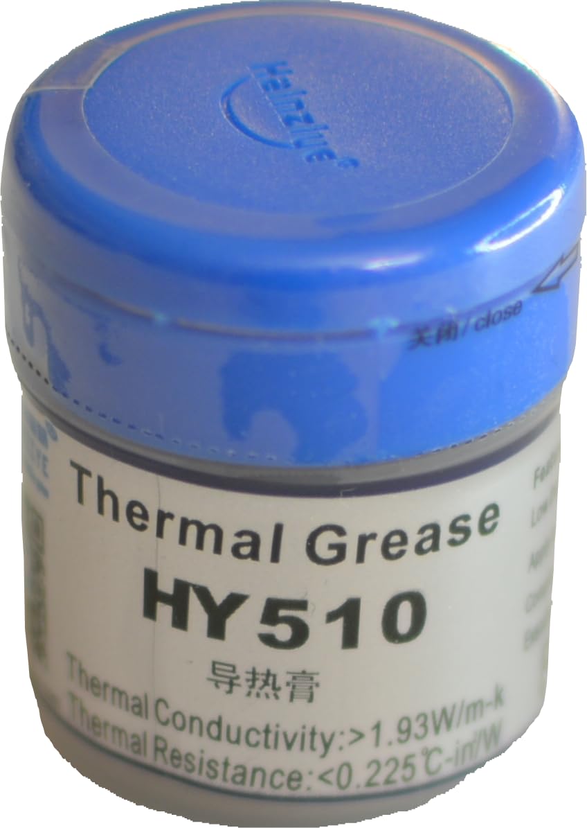 RiuScooter Pasta Térmica Patinete Eléctrico HY510 para CPU, VGA, LED, Alta Conductividad Térmica 1.93W/m-k