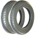 RiuScooter Pack de 2 Unidades Wanda, Neumáticos, 10X2 Pulgadas, Xiaomi M365,
