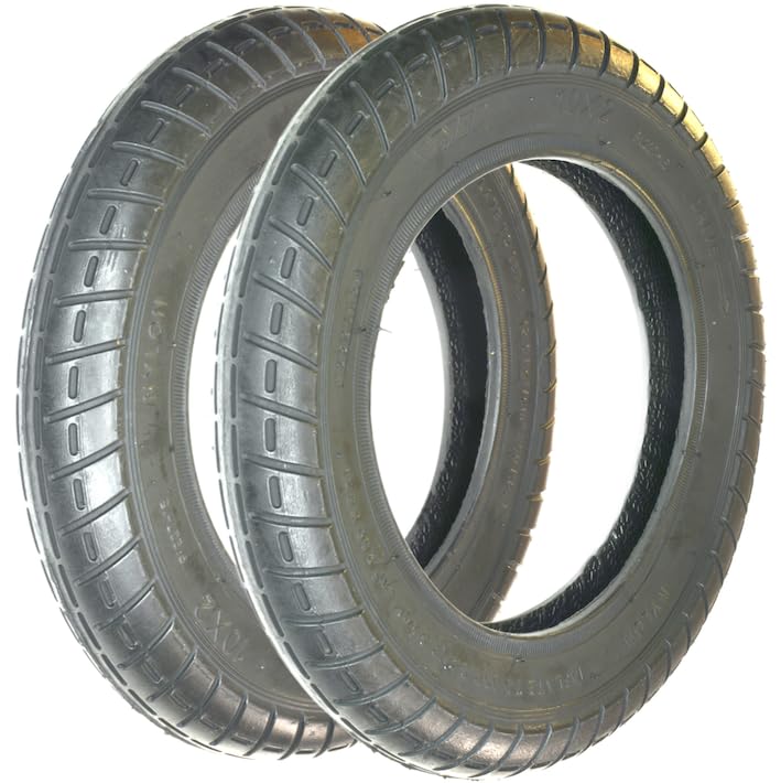 RiuScooter Pack de 2 Unidades Wanda, Neumáticos, 10X2 Pulgadas, Xiaomi M365,