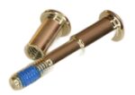 RiuScooter Pasador de Tornillos para Manillar de Patinete Eléctrico, Xiaomi M365 1S, Plata