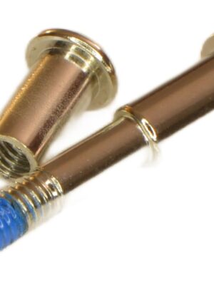 RiuScooter Pasador de Tornillos para Manillar de Patinete Eléctrico, Xiaomi M365 1S, Plata