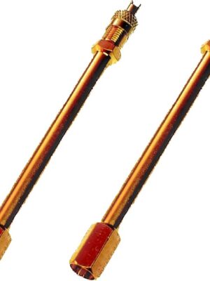 RiuScooter Dos Adaptadores Inflador, 10 cm, Dorado