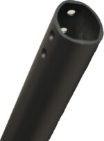 RiuScooter Mástil de Repuesto G30, Tubo de Aluminio Negro, - Imagen 2