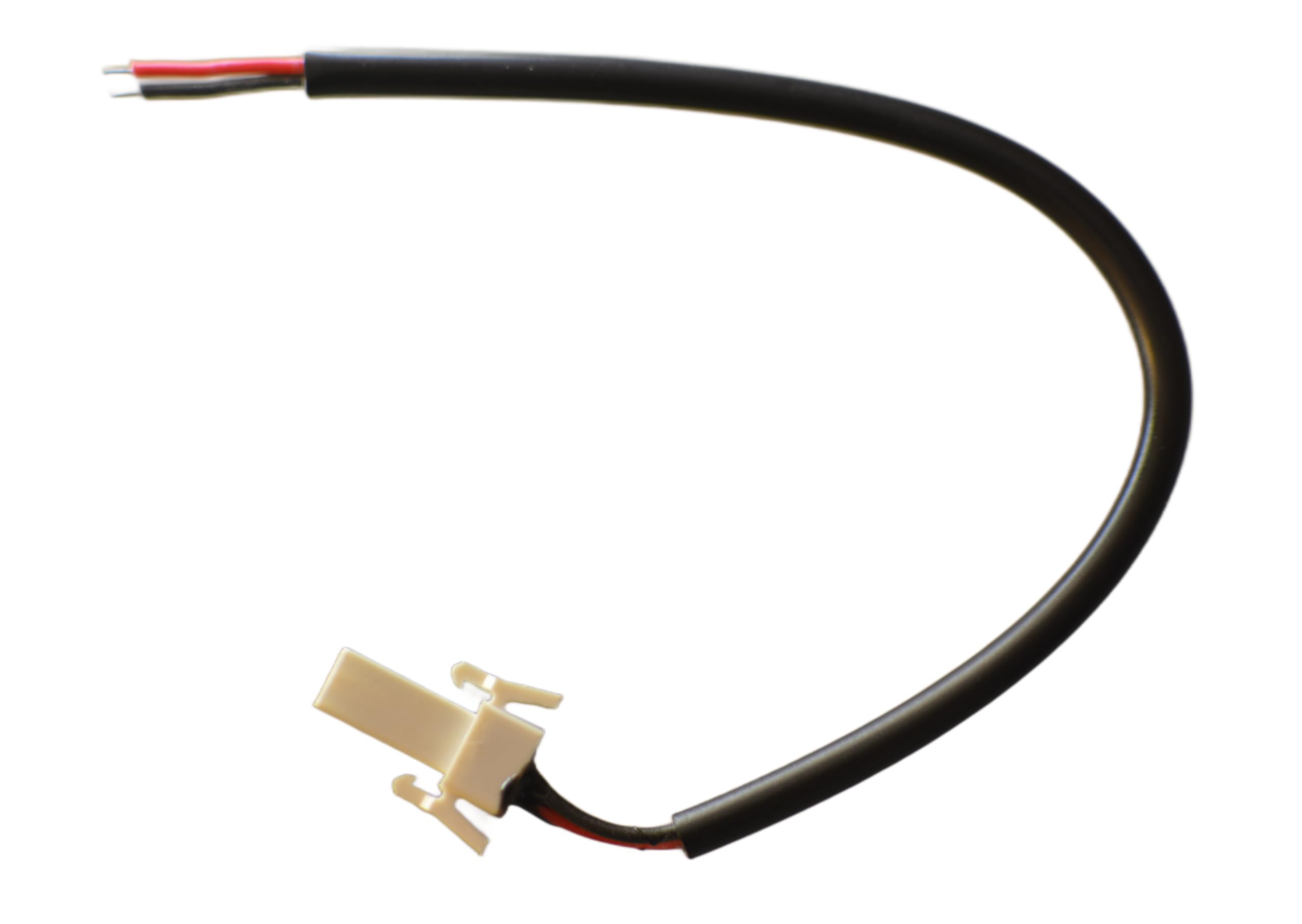 RiuScooter Cable Conector para Luz Trasera, 2 Hilos, Negro Rojo, con Terminal - Imagen 2