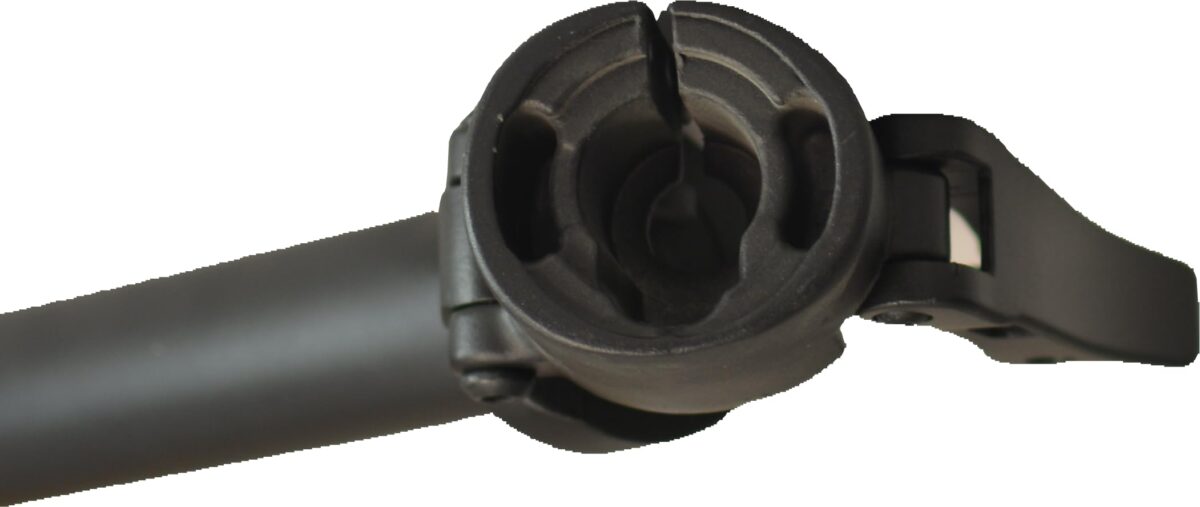 RiuScooter Mástil de Repuesto G30, Tubo de Aluminio Negro, - Imagen 3