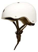 RiuScooter Casco Patinete Electricos, Bicicletas, Deporte Ajustable para Jóvenes Adultos, Patinaje en Línea Ciclismo, L, Blanco