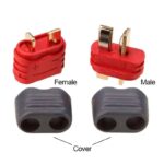 Conector T-DEAN Amass con protector - 10pcs