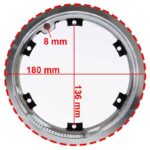Llanta 6,5" bisel 52mm tubeless Dualtron 3 Minimotors patinete - Imagen 2