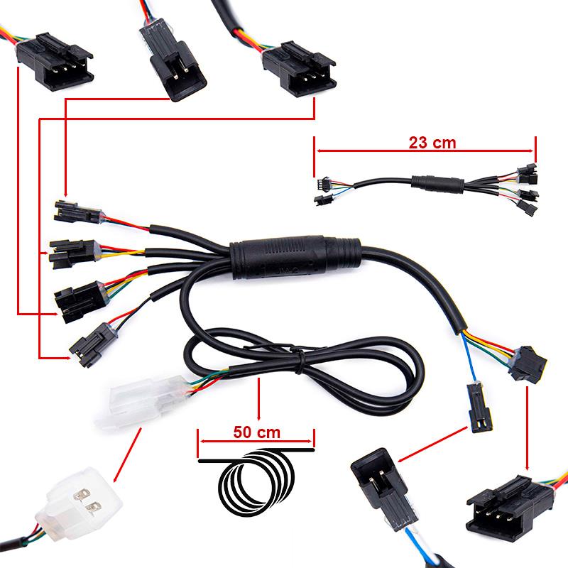 Adaptador cableado controladora Smartgyro no homologado Speedway/Rockway - Imagen 2