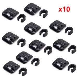 Clip enganche sujetacable (pack de 10)