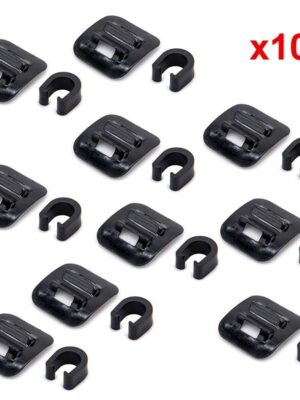 Clip enganche sujetacable (pack de 10)