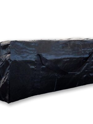 Funda de tela impermeable 100x40x20 cm negra