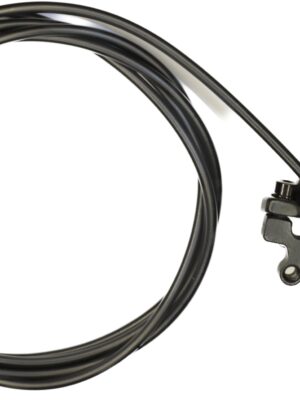 RiuScooter Pinza de Freno Hidráulico Izquierda Trasera, Cable Largo con Adaptador de Discos