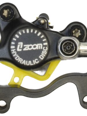 RiuScooter Pinza de Freno Hidráulico Derecha Trasera con Cable Largo, Adaptadores de Discos