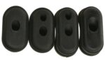 RiuScooter Tapón de Protección Negro Xiaomi M365, Plástico Resistente, Protección contra Agua Suciedad