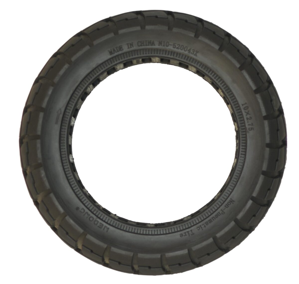 RiuScooter Rueda Macizo, 10x2,75 Pulgadas, Anti Pinchado - Imagen 3