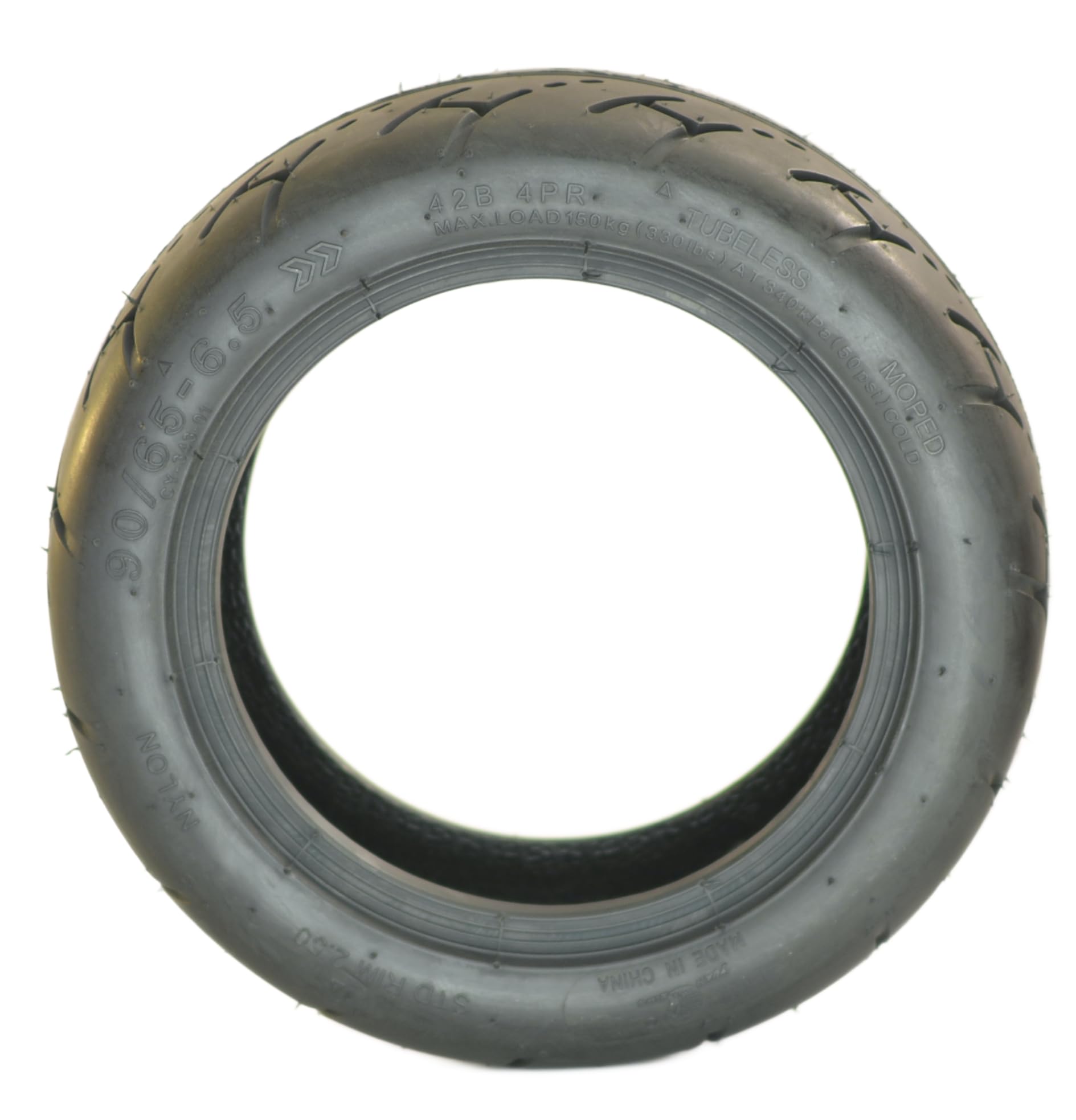 RiuScooter Neumático Tubeless, 90/65-6.5, Llanta de 6,5 Pulgadas - Imagen 2