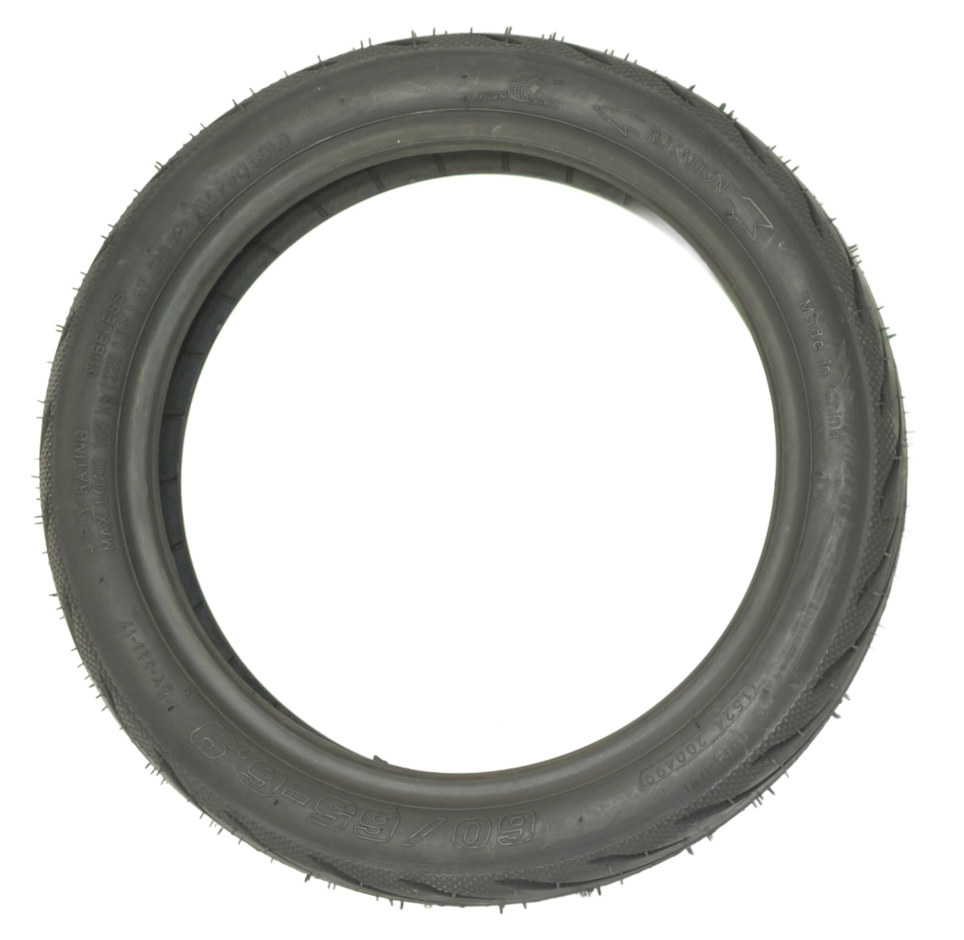 RiuScooter Neumático Tubeless, 60/65-6.9, Llantas de 6.9 Pulgadas - Imagen 3