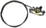 RiuScooter Pinza de Freno Hidráulico Izquierda Delantera con Cable Corto Adaptador de Discos