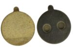 RiuScooter Pastillas de Frenos, 20mm, Negro Beige, Kit de Repuesto