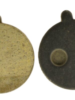 RiuScooter Pastillas de Frenos, 20mm, Negro Beige, Kit de Repuesto