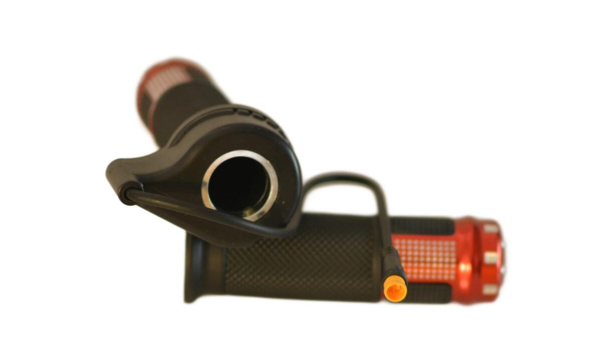 RiuScooter Acelerador Universal RiuScooter, 3 Pines, Negro Rojo, de Giro - Imagen 3