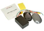 RiuScooter Alarma Antirrobo Universal Conector XT30 36-55V, con 2 Mandos a Distancia, Negro - Imagen 2