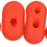 RiuScooter Tapones de Silicona Roja Xiaomi M365, Protectores de Cubierta de Orificio