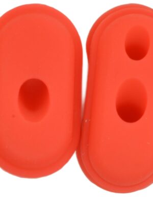RiuScooter Tapones de Silicona Roja Xiaomi M365, Protectores de Cubierta de Orificio