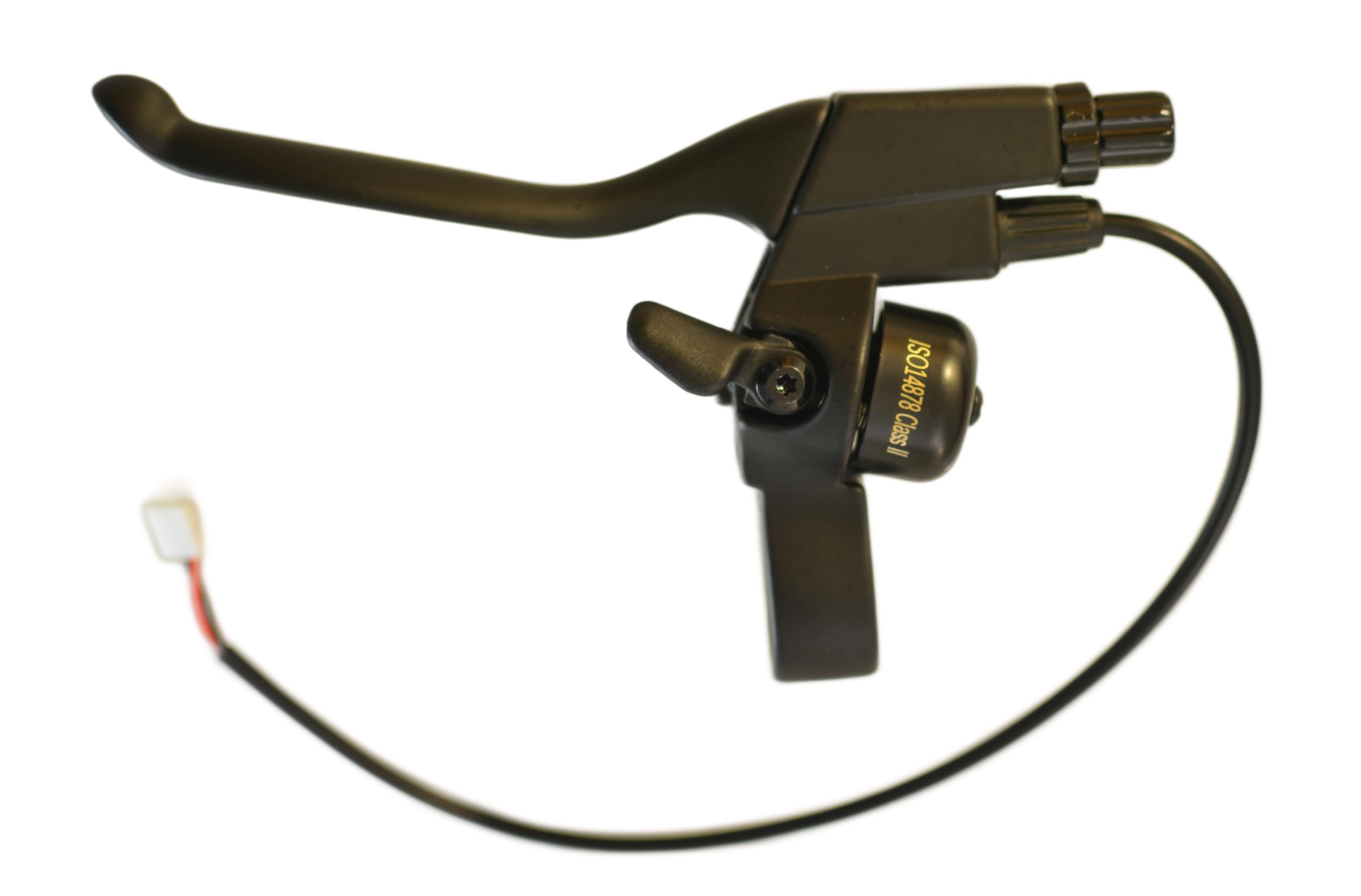 RiuScooter Maneta de Freno, con Timbre Integrado, 2 Pines,