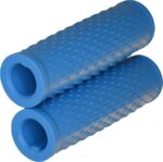 RiuScooter Puños de Goma con Textura M365 1S Essential Pro, Diseño Antideslizante, Azul