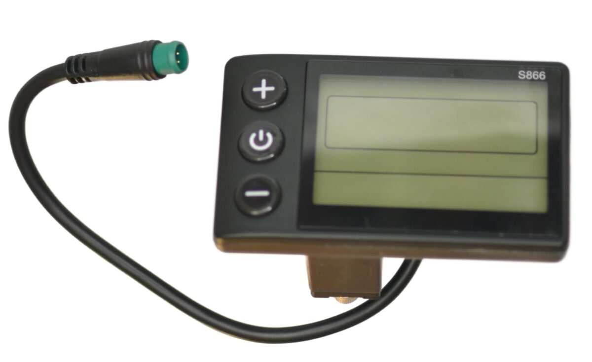RiuScooter Pantalla LCD Digital S866, Panel de Control Universal para Bicicletas Eléctricas 36V, Indicador de Velocidad - Imagen 3