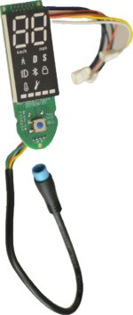 RiuScooter Pantalla LCD Digital con Indicadores de Velocidad, Bluetooth Temperatura M365 1S Essential Pro