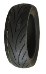 RiuScooter Neumático Ewheel, 9.5X2.50, Llanta de 6.5 Pulgadas, Negro con Líneas Amarillas