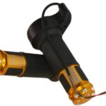 RiuScooter Puño Acelerador, Xiaomi M365 1S Pro Essential G30, Dorado Negro, 3 Pines