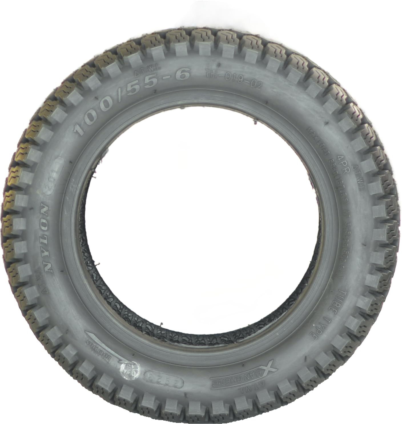 RiuScooter Neumático, 100/55-6, Llanta de 6 Pulgadas - Imagen 3