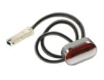 RiuScooter Luz LED Trasera de Repuesto Xiaomi M365 Pro 1, Con Cable de Conexión. Color Rojo, guardabarros corto/Sport.