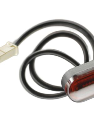 RiuScooter Luz LED Trasera de Repuesto Xiaomi M365 Pro 1, Con Cable de Conexión. Color Rojo, guardabarros corto/Sport.