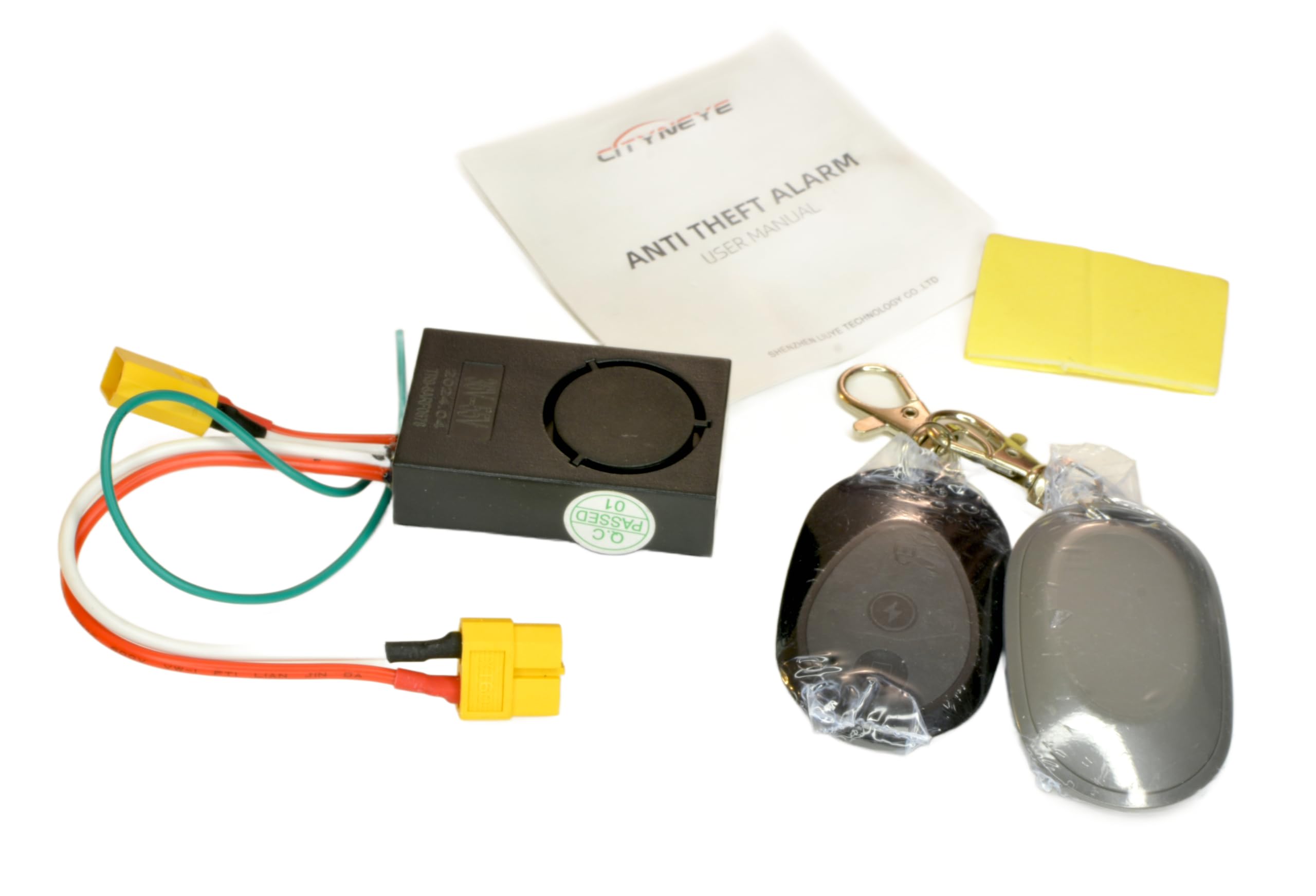 RiuScooter Alarma Antirrobo con Mando a Distancia, Conector XT60, 36-55V, 5A - Imagen 2