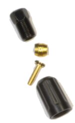 RiuScooter Pinza de Freno Hidráulico Delantera Derecha con Cable Corto Adaptadores de Disco - Imagen 2