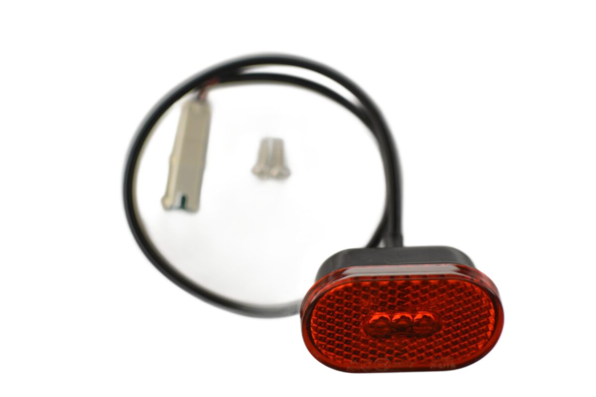 RiuScooter Luz Trasera LED para Xiaomi Essential Pro 2. Reflector Rojo con Cable de Conexión - Imagen 3