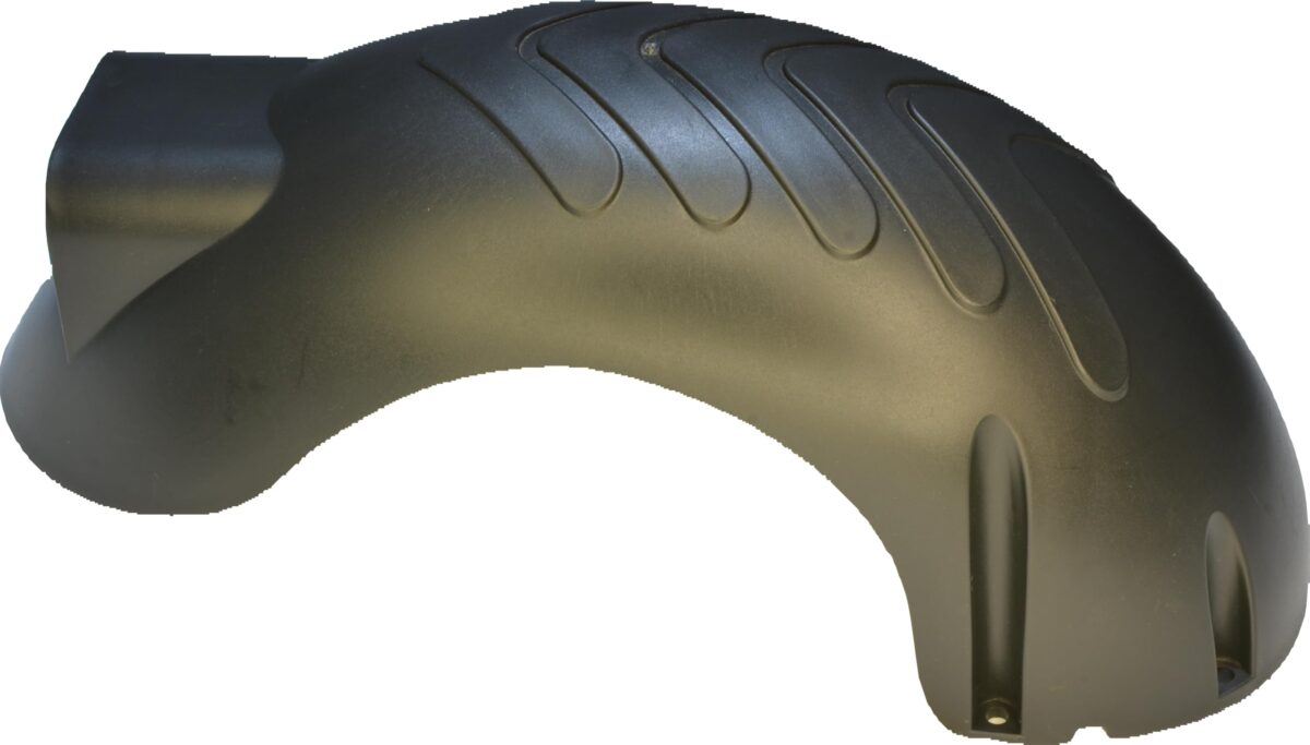 Guardabarros Trasero RiuScooter para Patinete Eléctrico Negro - Imagen 4