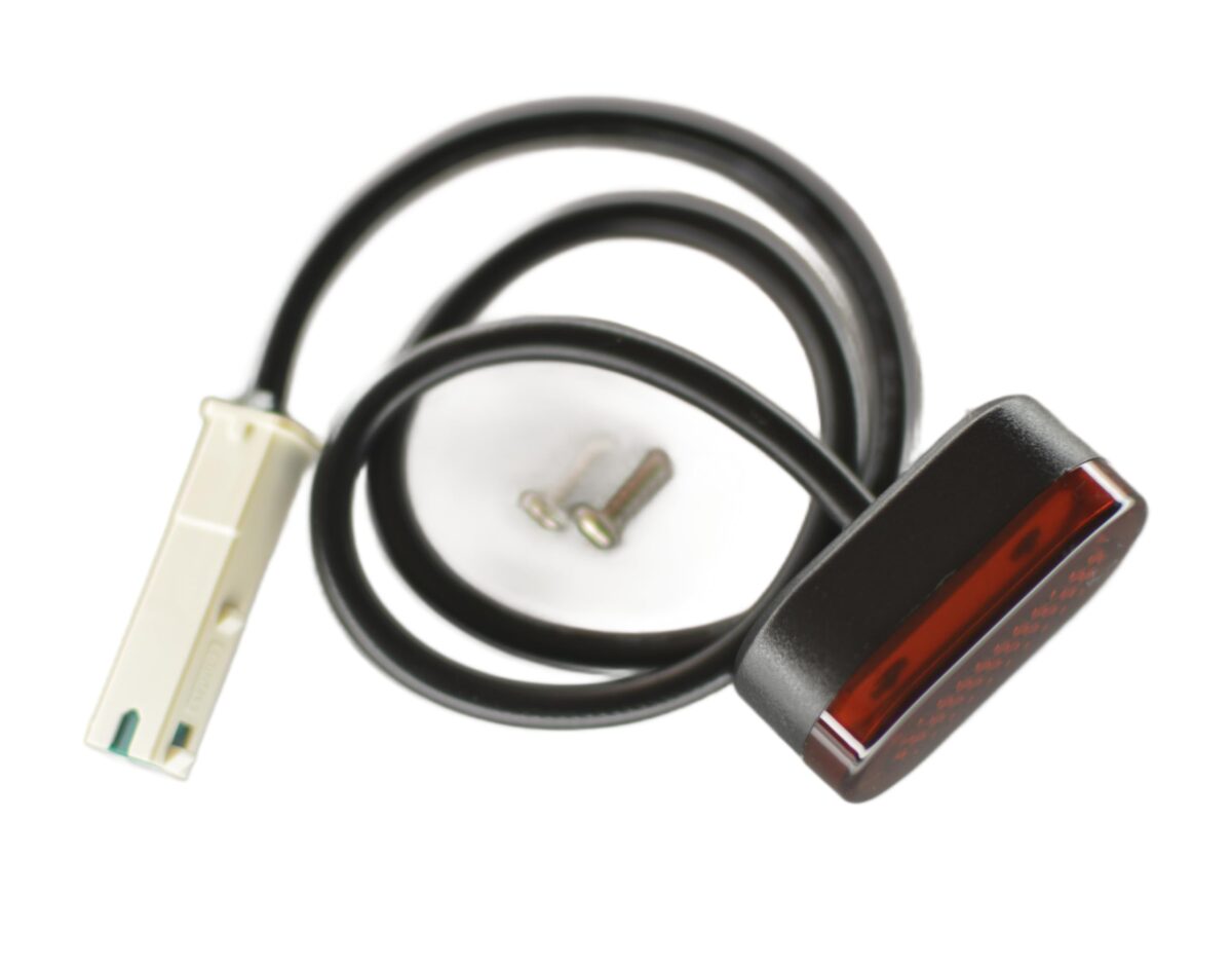 RiuScooter Luz LED Trasera de Repuesto Xiaomi M365 Pro 1, Con Cable de Conexión. Color Rojo, guardabarros corto/Sport. - Imagen 3