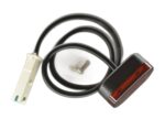 RiuScooter Luz LED Trasera de Repuesto Xiaomi M365 Pro 1, Con Cable de Conexión. Color Rojo, guardabarros corto/Sport. - Imagen 3