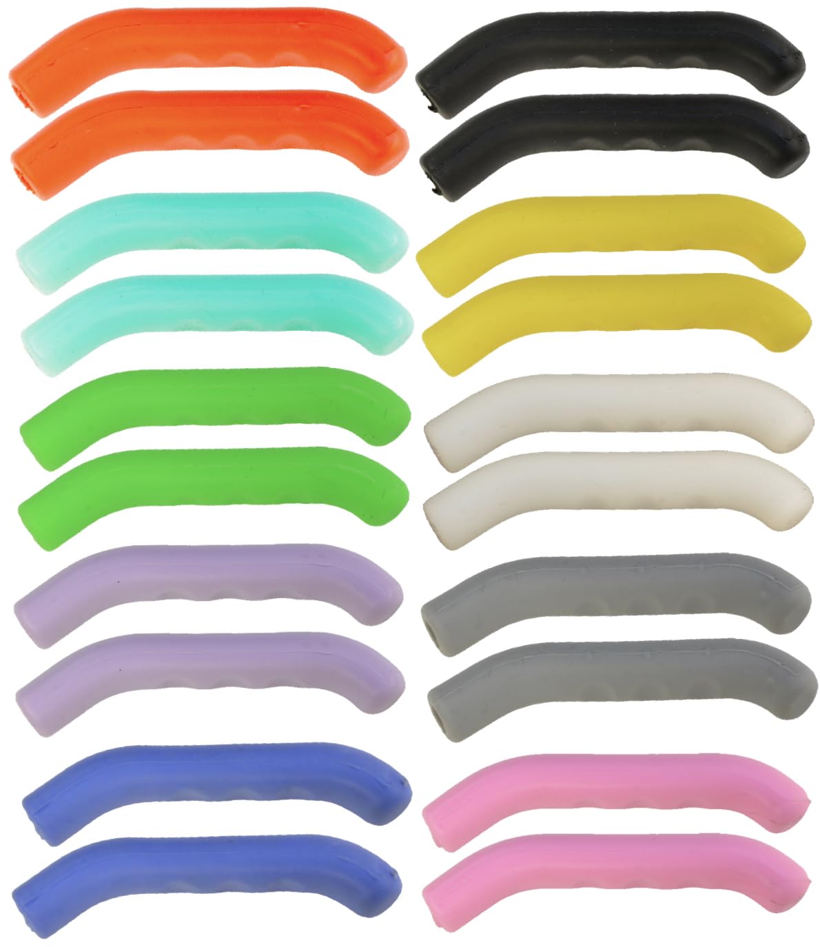 61w86XK01nL.jpg RiuScooter Protector de Maneta de Freno, Antideslizante, Pack de 20 Unidades, 10 Colores, Bicicletas - Imagen 1