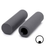 Puños silicona Xiaomi Mi4 grises 2 uds patinete eléctrico - Imagen 2
