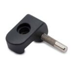 Uña de acero inox negra con pasador 6mm para Xiaomi Mi3 - Imagen 2