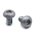 Tornillo plateado M5x10 para discos de freno - 50 uds - Imagen 2